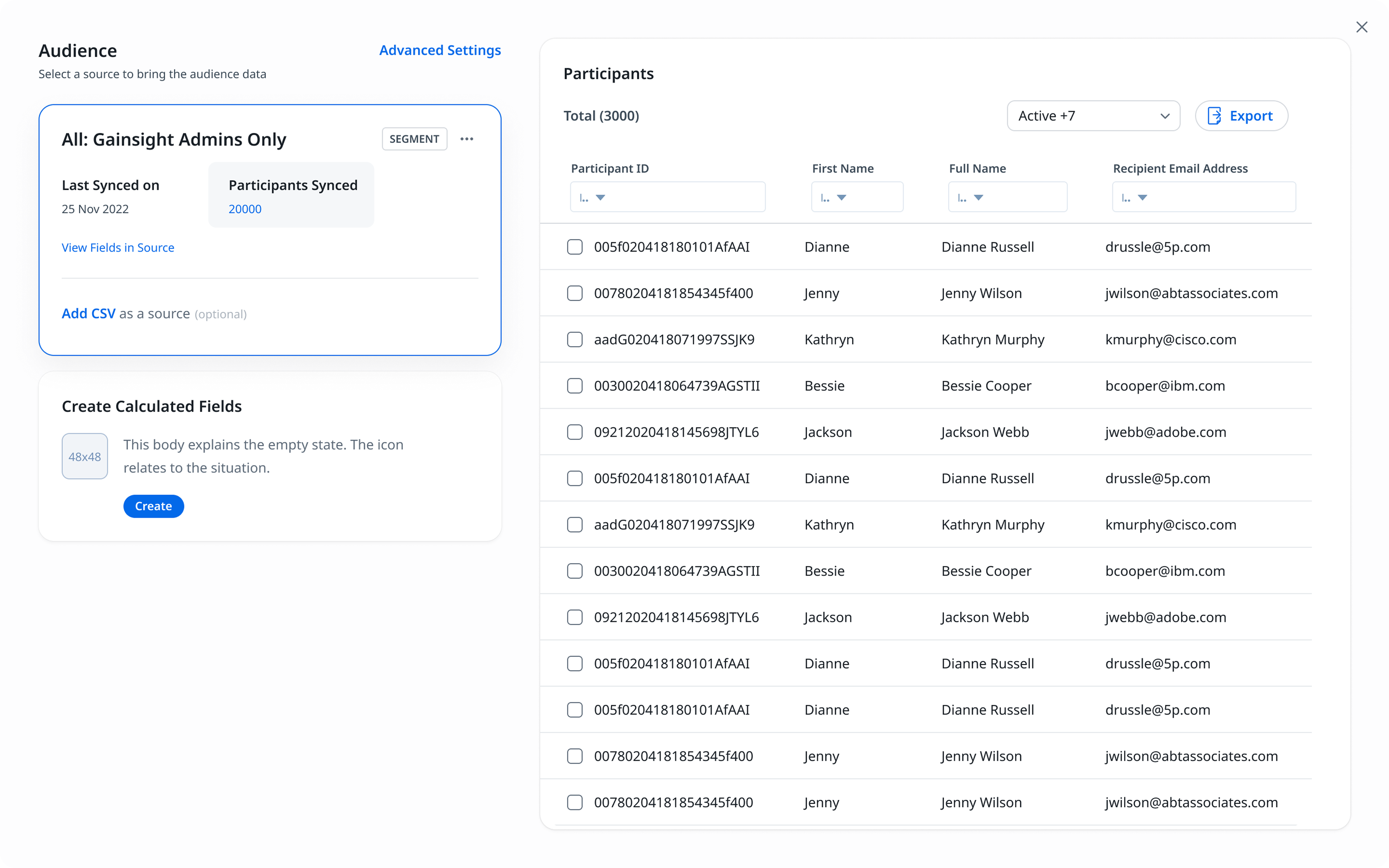 Audience transparency exploration